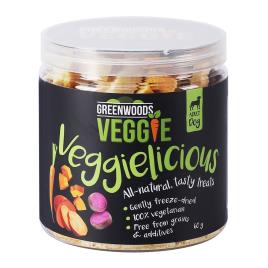Greenwoods Veggie batata-doce com abóbora e cenoura - Pack económico: 5 x 60 g