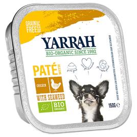 Yarrah Bio Wellness Patê para cães 12 x 150 g - Bio Frango com bio algas marinhas