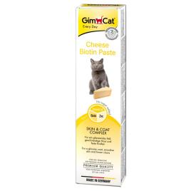 GimCat pasta de queijo com biotina para gatos - 200 g