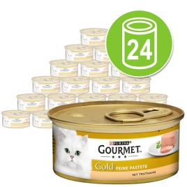 Gourmet Gold Mousse 24 x 85 g - Pack económico  - Vaca