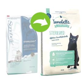 Sanabelle Sterilized com aves - Pack económico: 2 x 10 kg