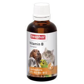 beaphar vitamina B para cães e gatos - 50 ml