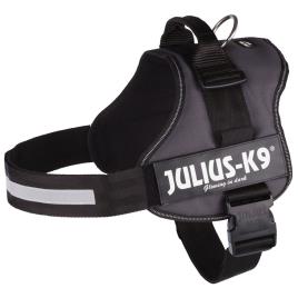 Peitoral JULIUS-K9® Power antracite para cães - Tamanho 3