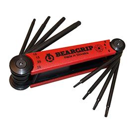 Jogo de Chaves Beargrip 6, 7, 8, 9, 19, 15, 20, 25 mm (8 pcs)