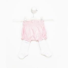 Tutto Piccolo Bloomers 9 Months Grey Rose