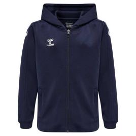 Hummel Moletom Zip Completo Core Xk Poly 128 cm Marine