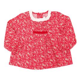 Neck And Neck Blusa Manga Longa Neck & Neck 9-12 Months Coral