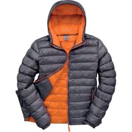 Result Homem De Casaco Result Snowbird S Grey / Orange