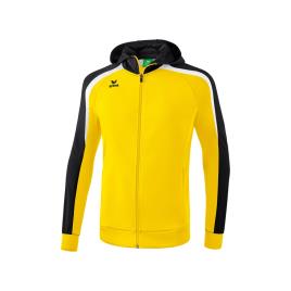 Erima Jaqueta De Treino Liga 2.0 Avec Capuche 12 Years Yellow / Black / White