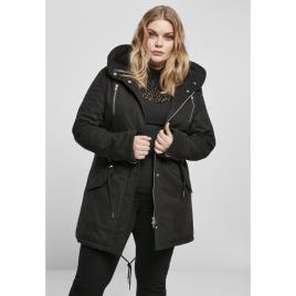 Urban Classics Mulheres Parka Gt De Algodão Com Forro Herpa Urban Classic 4XL noir