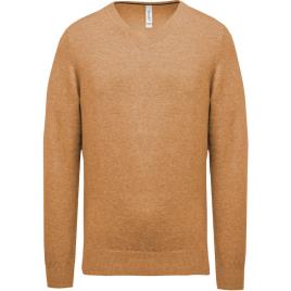 Kariban Suéter Com Decote Em V Premium XL Camel