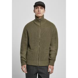Urban Classics Jaqueta Urban Classics Zip L vert olive
