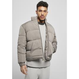 Urban Classics Jaqueta Urban Classics Cropped Puffer 2XL Dark Grey