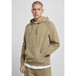 Urban Classics Capuz Urban Classics Overdyed XL vert kaki