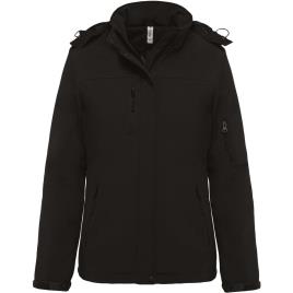 Kariban Parka Com Capuz Feminina Kariban Softshell 2XL noir