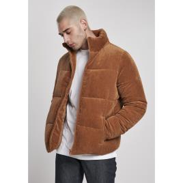 Urban Classics Casaco Boxy Corduroy Puffer S Orange