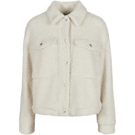 Urban Classics Jaqueta Feminina Urban Classics Sherpa XS White