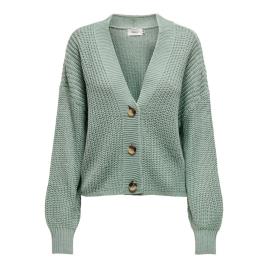 Only Colete Cardigan Feminino Only Carolspring M chinois green