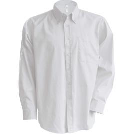 Kariban Camisa De Manga Longa Kariban Oxford Blanc 4XL White