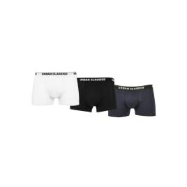 Urban Classics Boxer Organic 3 Unidades L White / Navy / Black