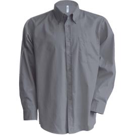 Kariban Camisa Oxford M Silver