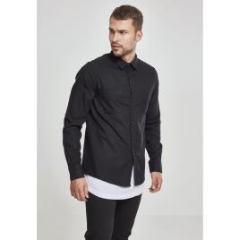 Urban Classics Camisa Básica Flanell M Black