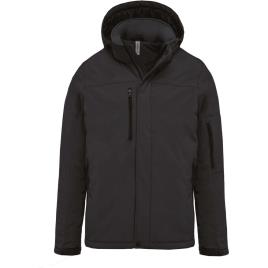 Kariban Doublée Capuche Parka Softshell 3XL Grey / Black