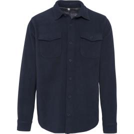 Kariban Overshirt Kariban Polaire Doublée Sherpa M Navy Blue / Grey