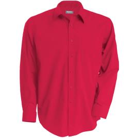 Kariban Camisa Popeline L Red