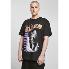 Mister Tee Camiseta Mister Tee Aaliyah One In A Million Oversize M noir