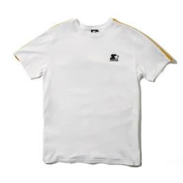 Starter Estrela Camiseta Ribbon Bill S White / Yellow Dark