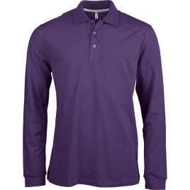 Kariban Polo De Manga Comprida Kariban XL violet