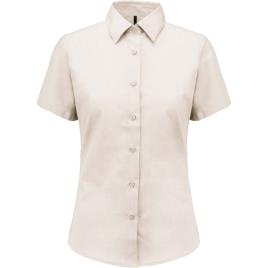 Kariban Camisa Mulher Manga Curta Kariban Judith 4XL beige