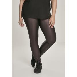 Urban Classics Mulher Urbana Clássica Faux Couro Aguarde Legging 5XL rouge foncé