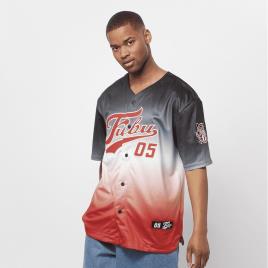 Fubu Camiseta Varsity Baseball S Black / White / Red