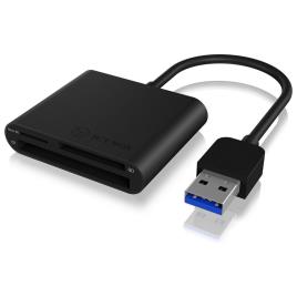 Raidsonic Leitor Cartão Usb Ib-cr301-u3 Usb 3.0 One Size Black