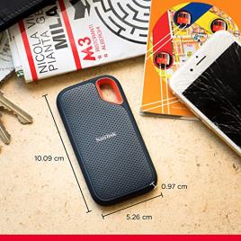SANDISK - 4TB Extreme V2 USB 3.1 Schwarz