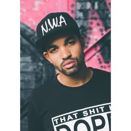Mister Tee Boné Mister Tee N.w.a One Size noir