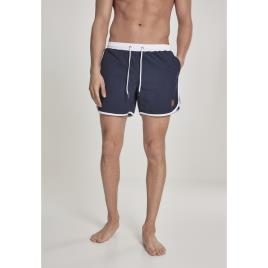 Urban Classics Roupa De Banho Retro 2XL Navy / White