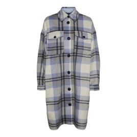 Vero Moda Vestido Feminino Vero Moda Vmnelly Check S Light Grey
