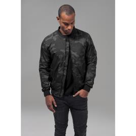 Urban Classics Camuflagem Parka L noir