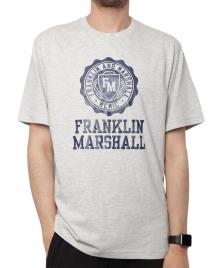 Franklin & Marshall E Camiseta Marshall Classic Franklin S Grey