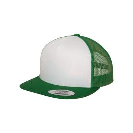 Flexfit Clássico Bonè Plat One Size Green Light / White / Green Light