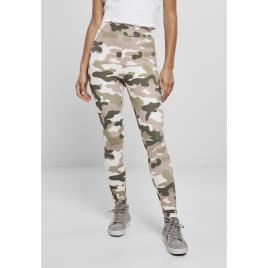Urban Classics Leggings De Cintura Alta Camo Tech M Pink Camouflage