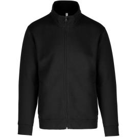 Kariban Jaqueta Molleton Gratté Zippée XL Black