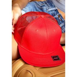 Masterdis Boné Moneyclip Trucker One Size rouge