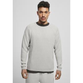 Urban Classics Suéter Raglan Estriado Urban Classics 2XL Grey Light
