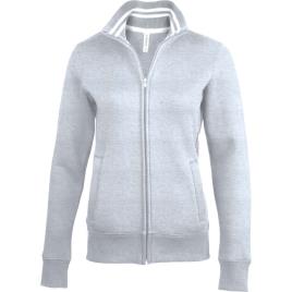 Kariban Jaqueta Feminina Justa Kariban Molleton Zippée 2XL Grey