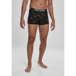 Urban Classics Urban Classic 3 Pacotes Boxer Shorts M Dark Brown / Multicolour / Black