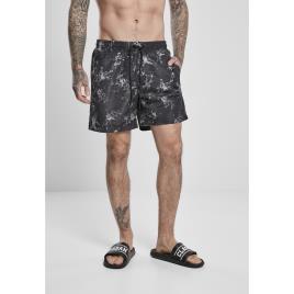 Urban Classics Shorts De Natação Urban Classics Pattern L Black / Grey